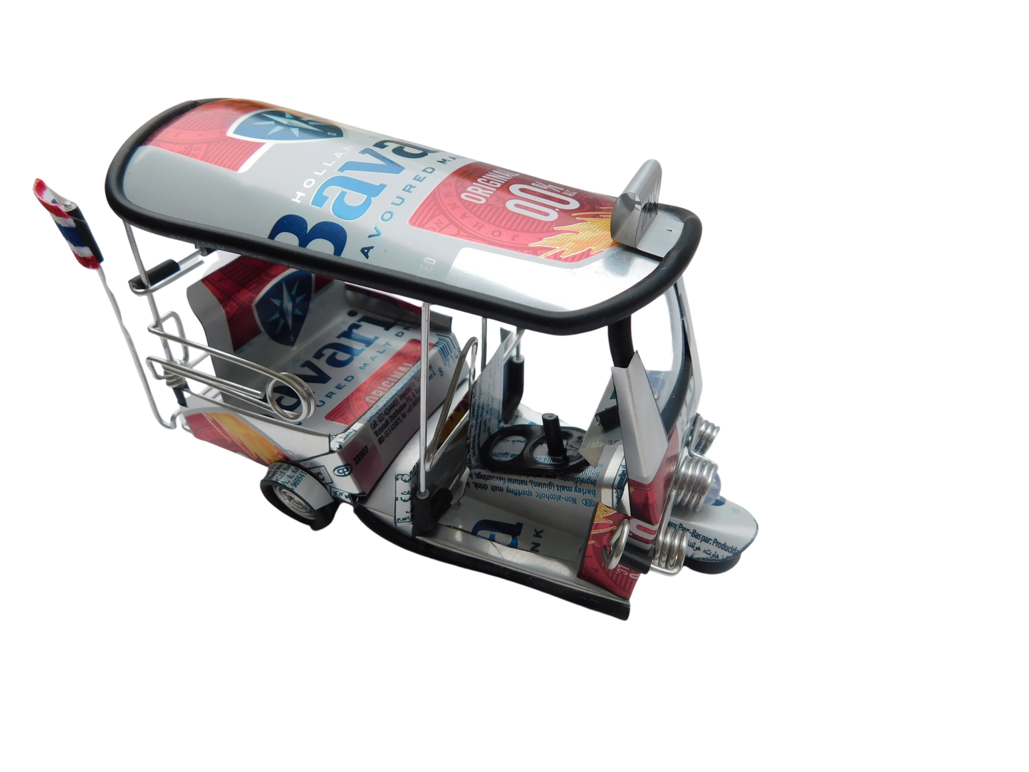 *** Bavaria Beer *** Detailgetreue Handgefertigte Nachbildung: TUK TUK Taxi aus Thailand - 14x7x6 cm