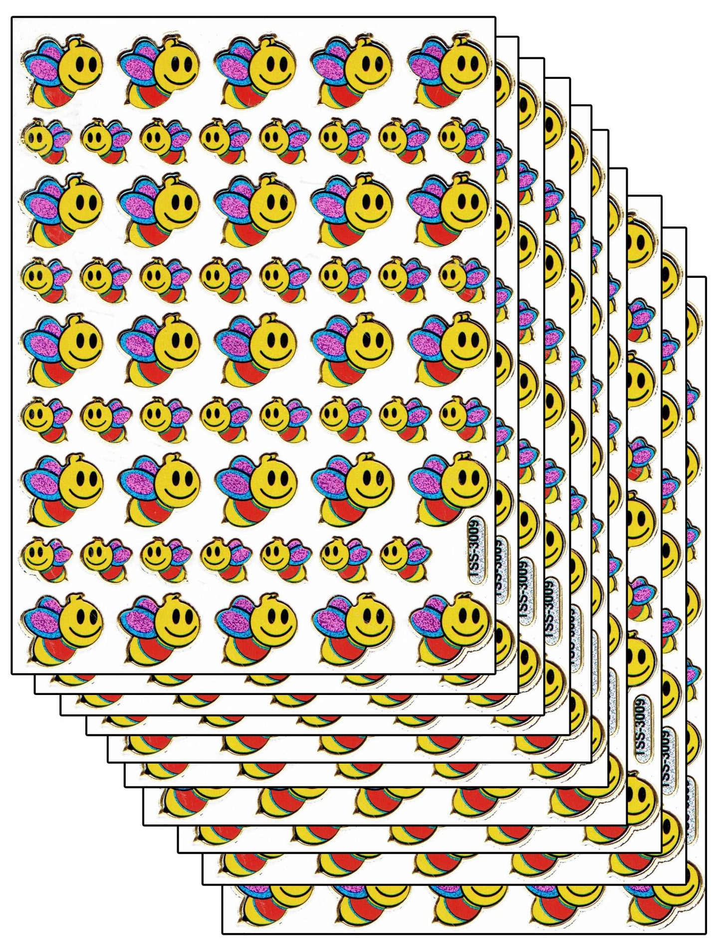 Étoiles étoiles autocollants colorés autocollants effet métallique scintillant pour enfants artisanat maternelle anniversaire 1 feuille 131
