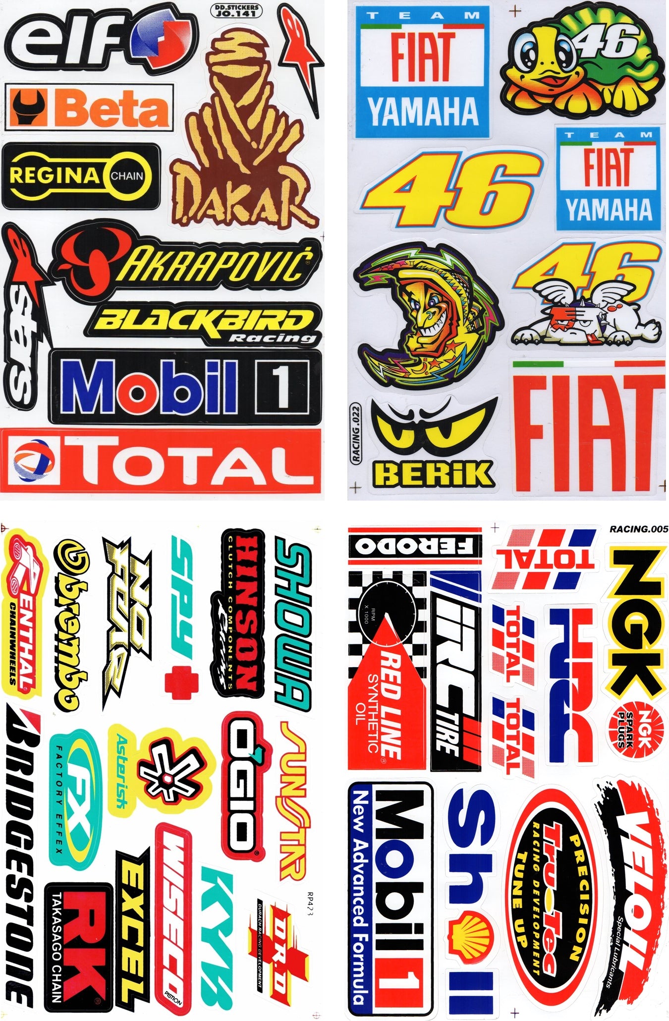 SPAR PACK DE 10 flammes feu orange autocollant moto cyclomoteur scooter skateboard voiture tuning modélisme auto-adhésif 040