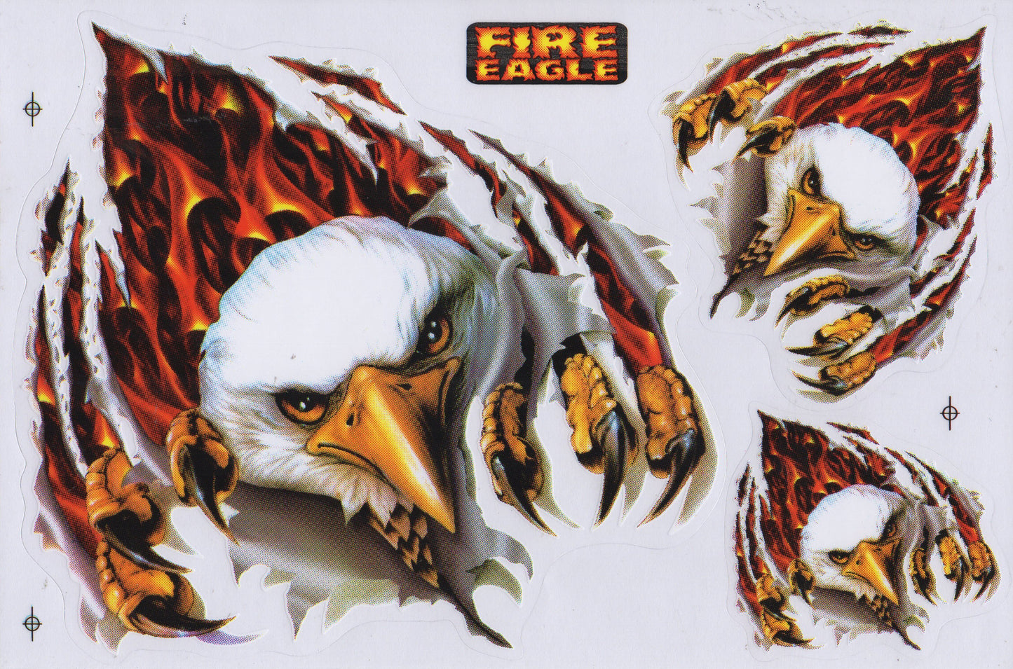 Adler Kopf Schwingen Flügel Aufkleber Sticker Motorrad Roller Skateboard Auto Tuning Modellbau selbstklebend 272