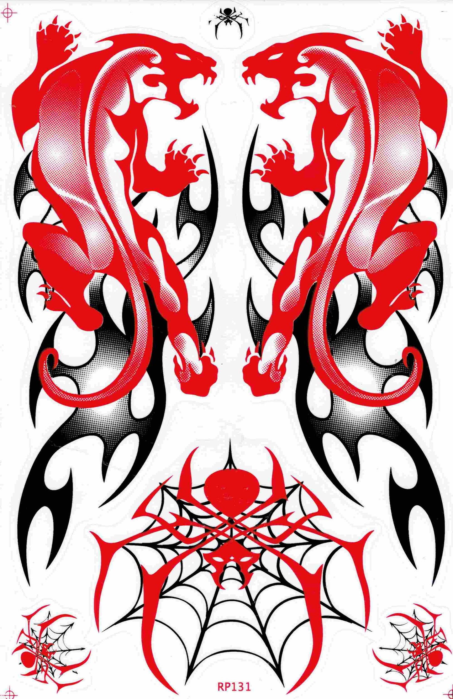 Panther Flammen Panter Aufkleber Sticker Motorrad Roller Skateboard Auto Tuning selbstklebend