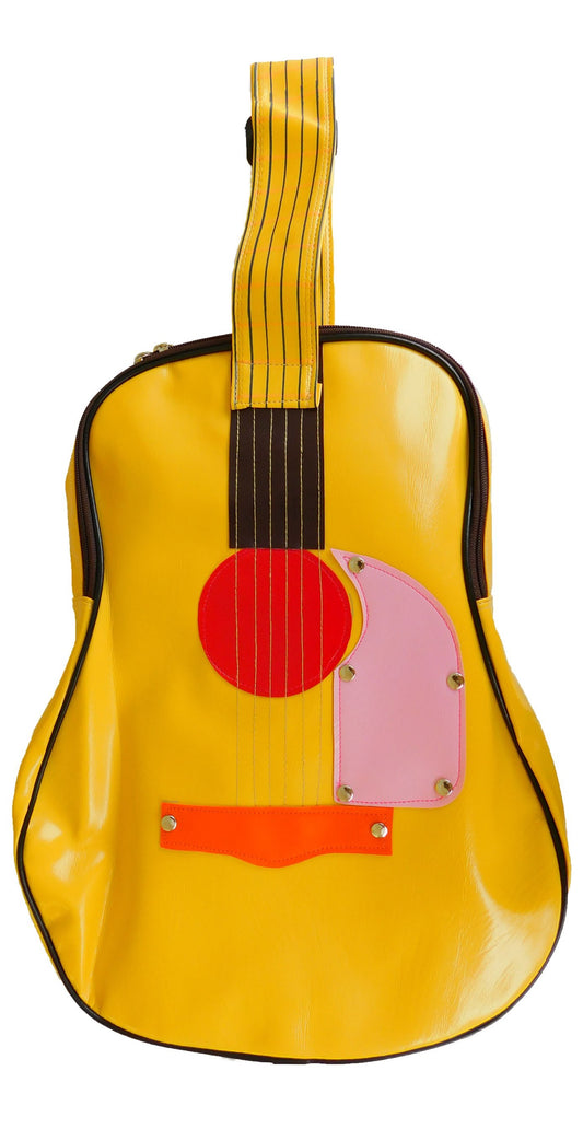 Vintage Gitarrentasche Damen – Schultertasche im Retro Design, verstellbar