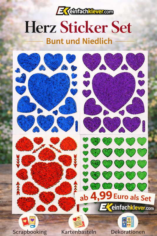 Sticker Sets ab 4,99 – Bunte Motive für jeden Geschmack