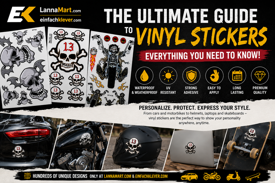 The Ultimate Guide to Vinyl Stickers – Everything You Need to Know