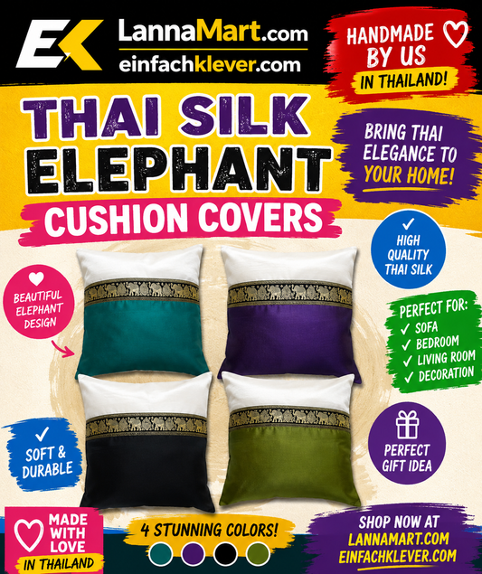 Thai Silk Elephant Cushion Covers – What Makes Them Special?