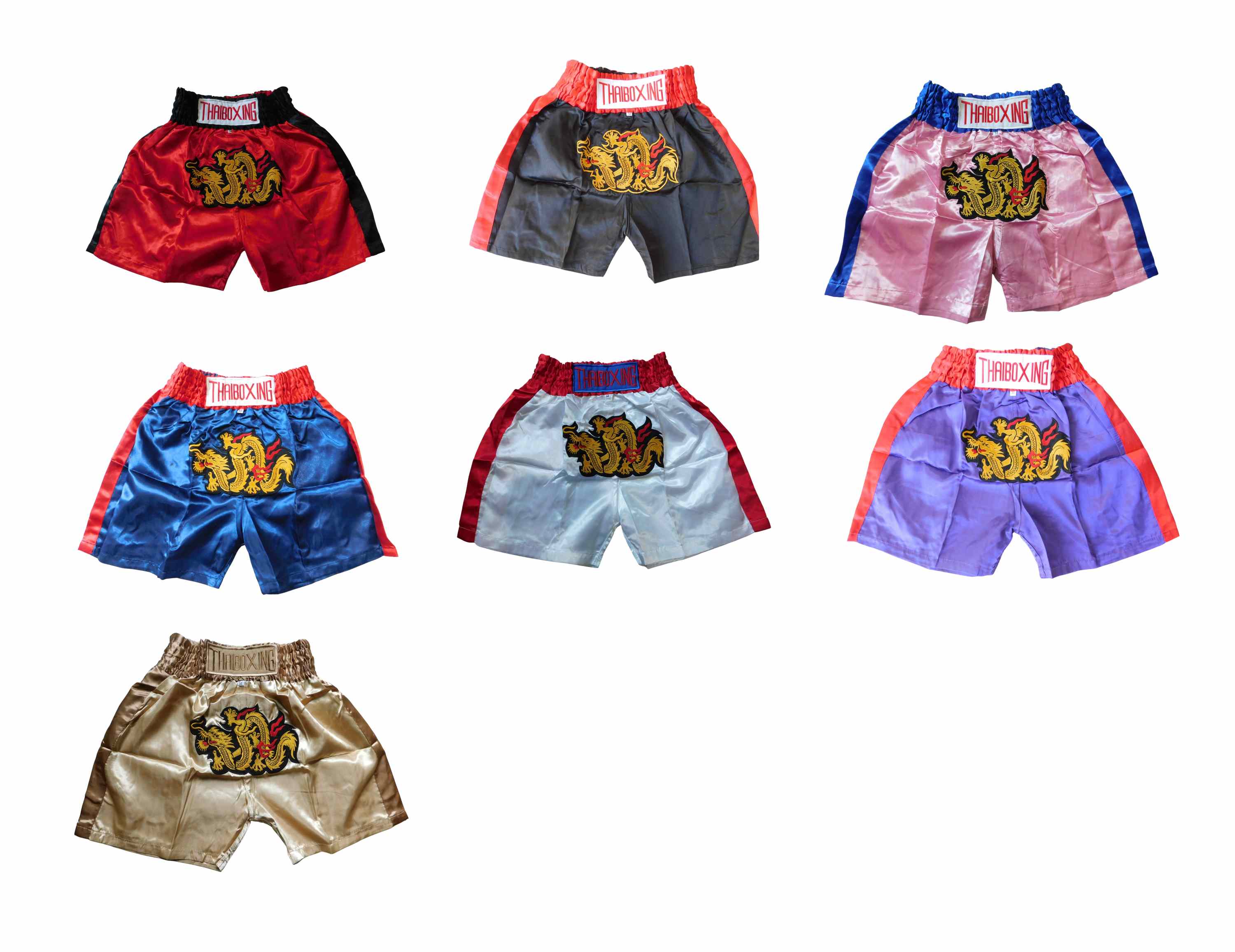 CHICTRY Muay Thai Shorts Für Kinder - Coole Kampfsport-Hosen Für Jungen Und Mädchen