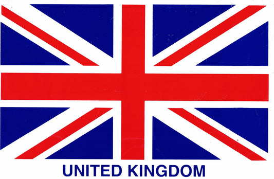 Flag: Union Jack Great Britain Sticker Motorcycle Scooter Skateboard Car Tuning Self-Adhesive 188