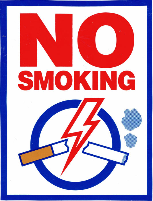 Verboten Rauchen Zigaretten Aufkleber Sticker Büro Laden Cafe Shop Restaurant Office selbstklebend 193