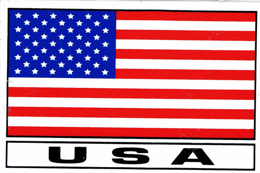 Flag: USA United States of America Sticker Motorcycle Scooter Skateboard Car Tuning Self-Adhesive 192