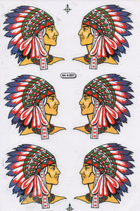 Indian chief sticker motorcycle scooter skateboard car tuning model building self-adhesive 008