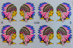 Indian chief sticker motorcycle scooter skateboard car tuning model building self-adhesive 101