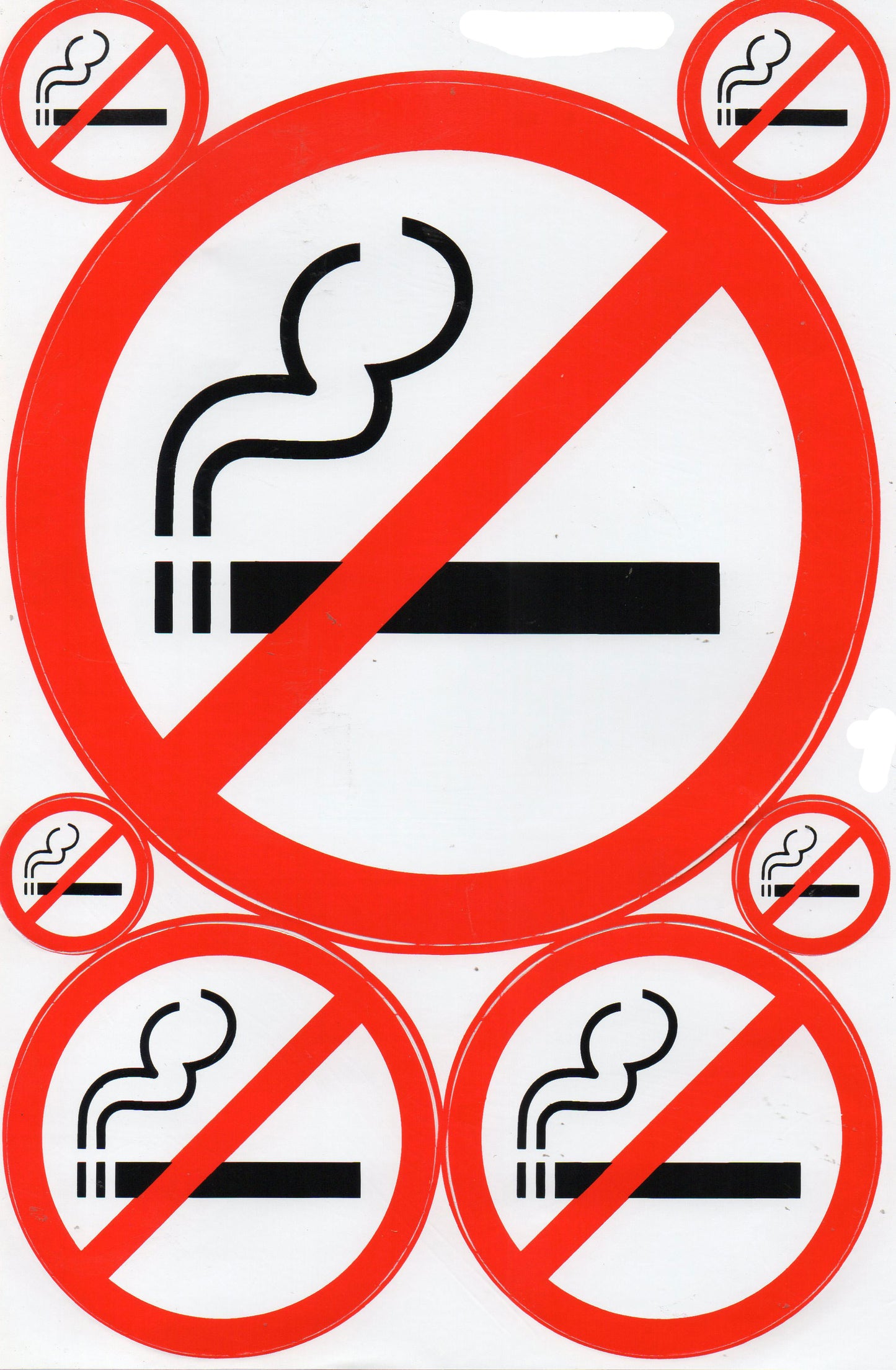 Verboten Rauchen Zigaretten Aufkleber Sticker Motorrad Roller Skateboard Auto Tuning selbstklebend 325