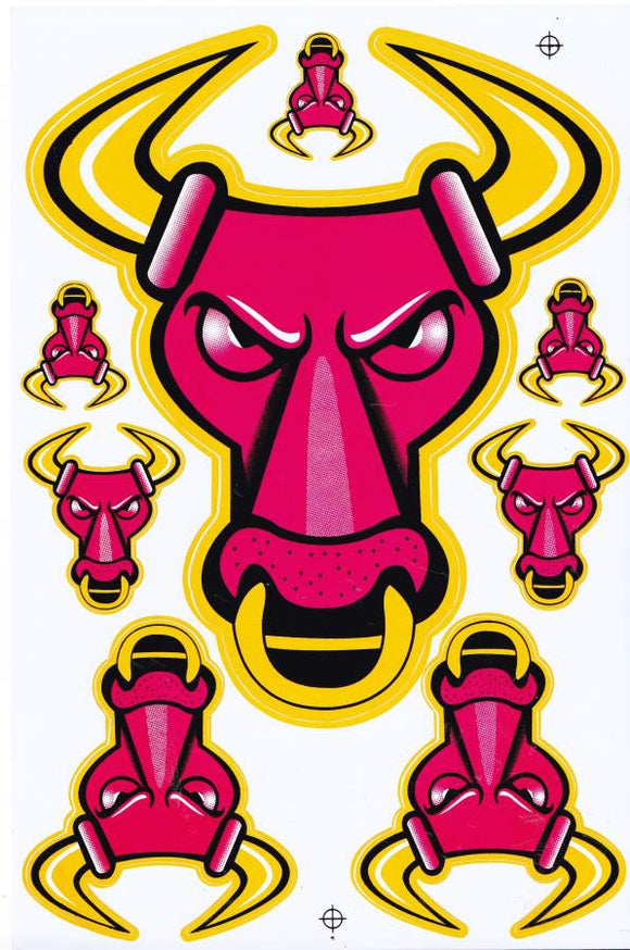 Red Bull Sticker Motorcycle Scooter Skateboard Car Tuning Model Building Self-Adhesive 507
