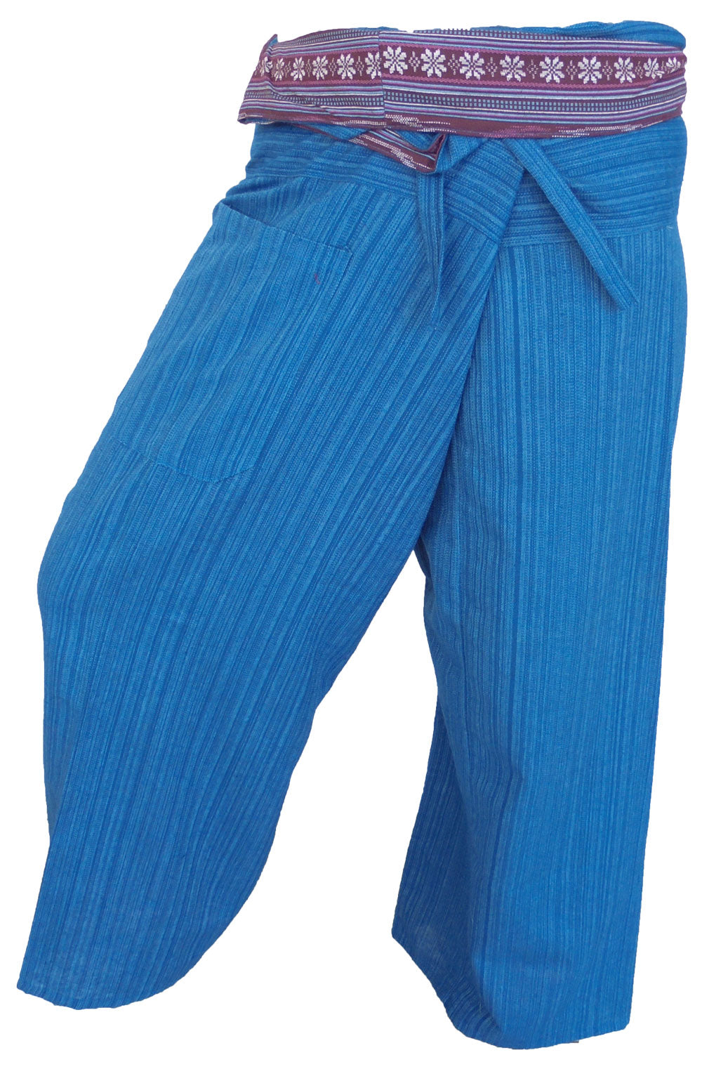 Men's Royal Blue Fisherman Pants
