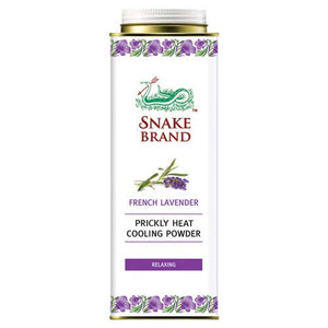 Snake Brand Prickly Heat Cooling Powder Powder 280 grams French Lavender