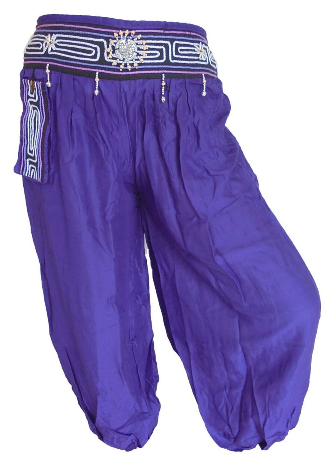Many Colors Modern Unisex Aladdin Pants Harem Pants Asia Rayon Baba Bloomers