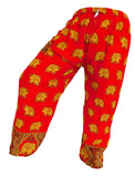 Freizeithose Baumwolle Flexsize S-L Elefant Yoga Relaxing viele Designs und Farben