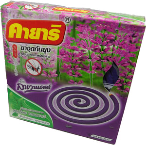 Insektenspirale Lavendel Moskito Coil Insektenschutz Anti-Mücken Spirale mit Ständer