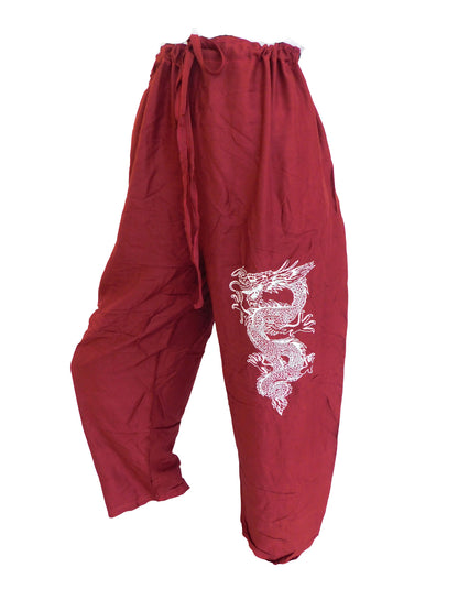 Dragon Casual Pants Light fabric Unisize with waistband SL