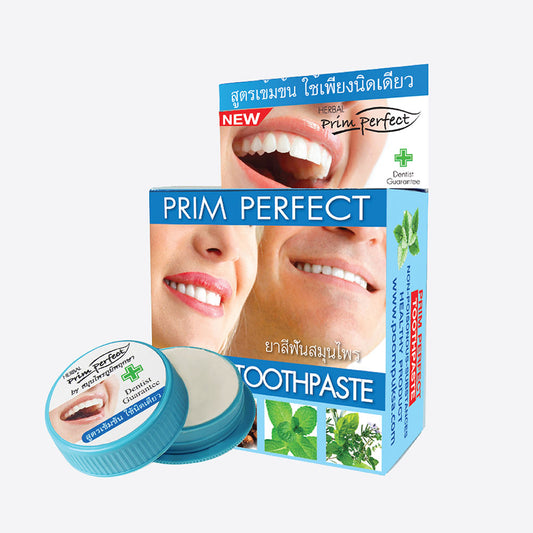 Professional Whitening Toothpaste Prim Perfect Herbal Toothpaste OVP NEW Thailand 