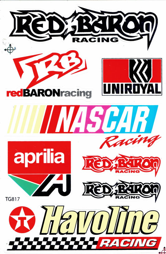 Sponsor sponsors logo autocollant moto vélo skateboard voiture tuning auto-adhésif 024