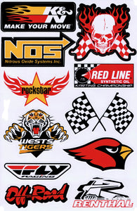 Sponsor sponsors logo sticker motorcycle bike skateboard car tuning self-adhesive 054