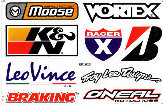 Sponsor sponsors logo autocollant moto vélo skateboard voiture tuning auto-adhésif 094