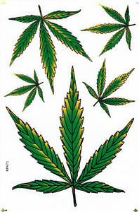 Cannabis Mariuhana Weed Pflanzen Aufkleber Sticker für Kinder Basteln Kindergarten Geburtstag 1 Bogen 150