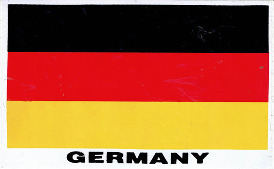 Flag: Germany sticker motorcycle scooter skateboard car tuning self-adhesive 194