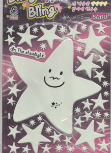 3D Leuchtet im Dunkeln Sterne Mond Aufkleber Sticker für Kinder Basteln Kindergarten Geburtstag 1 Bogen 479