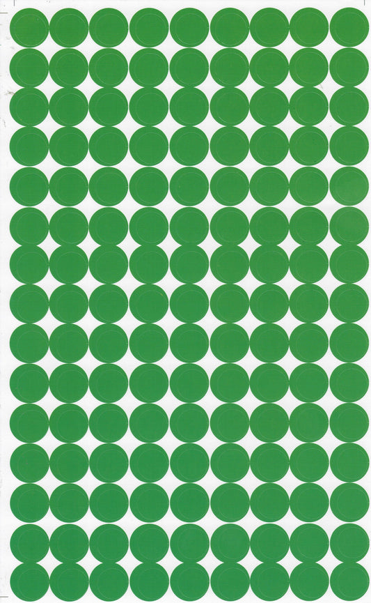 Dots Punkte Kreise Ball rund grün Aufkleber Sticker für Kinder Basteln Kindergarten Schule 1 Bogen 491