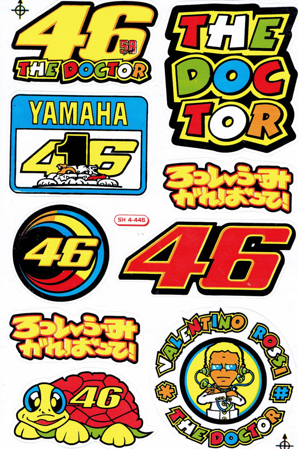 Sponsor Sponsoren Logo Aufkleber Sticker Motorrad Roller Skateboard Auto Tuning Modellbau selbstklebend 522