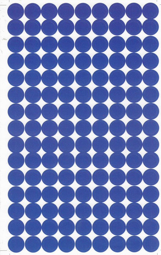 Dots Punkte Kreise Ball rund blau Aufkleber Sticker für Kinder Basteln Kindergarten Schule 1 Bogen 529