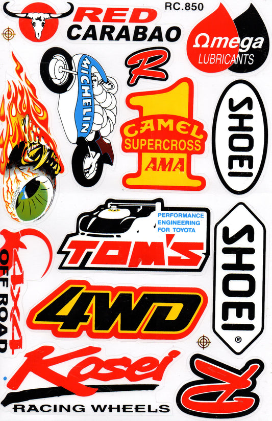 Sponsor sponsors logo autocollant moto scooter skateboard voiture tuning modèle construction auto-adhésif 538