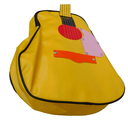 Vintage Retro Handbag Shoulder Bag Guitar Shape Women Student Backpack 40 x 30 x 10 cm