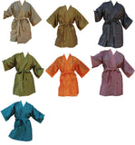 Kimono Robe Women's Long Satin Bathrobe Silk Lightweight Silky Bathrobe for Bridesmaids Bridal Party Loungewear with Pockets